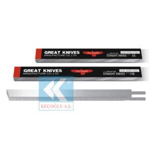 Dik Kesim Motoru Yüksek Karbonlu Bıçak