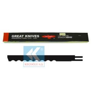 Kesim Motoru Dalgalı Teflon Bıçak (12 Adet)