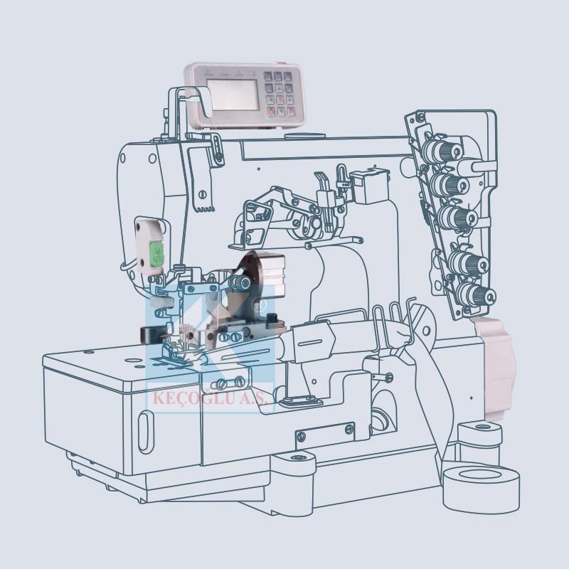 F007K-QC Fotoselli Otomatik Bant Biye Kesme Sistemi