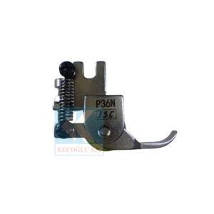 P36N Düz Makina Tekerlekli Fermuar Ayağı Sağ