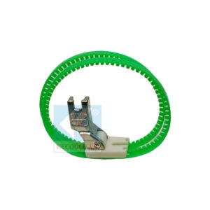 T35 Düz Makine Yeşil Çemberli Plastik Ayak