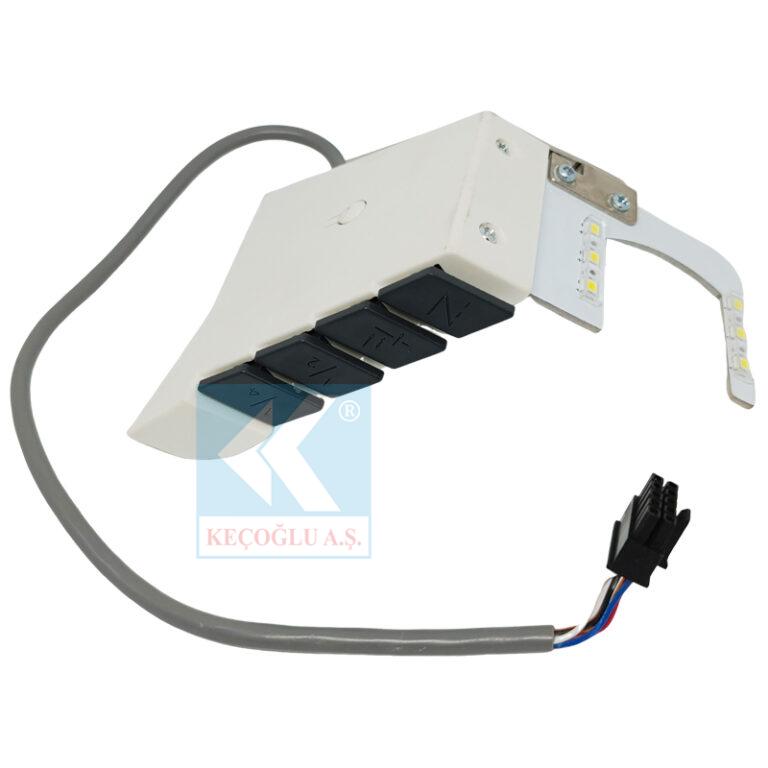 BYL-228Z509003 7200D Elektronik Düz Makina Zikzak Butonu ve Lambası