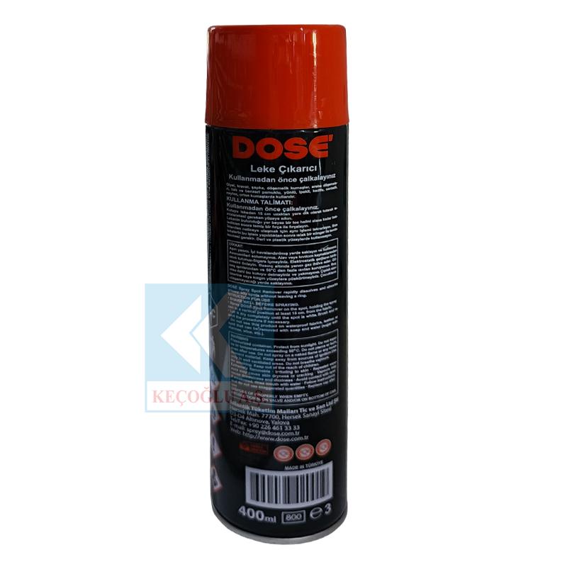 Dose Leke Çıkarıcı Sprey 400ml - Görsel 2