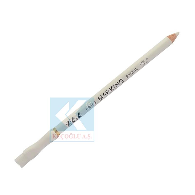 Buhar ile Uçan Fırçalı İşaret Kalemi Beyaz