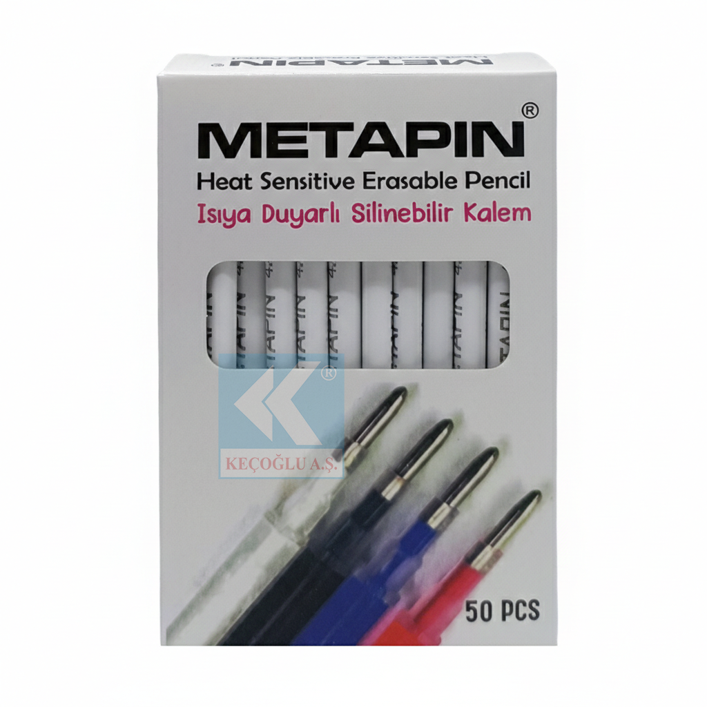 Metapin Isı Duyarlı Buharla Uçan İşaret Kalemi Beyaz - Görsel 2