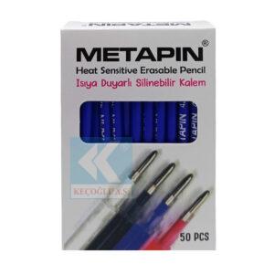 Metapin Isı Duyarlı Buharla Uçan İşaret Kalemi 50'li Mavi