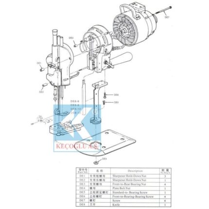 CZD-3 1000W Yüksek Devirli Dik Kesim Makasları - Görsel 3
