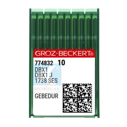 Düz Makina İnce Dip Dikiş İğnesi DBx1 16×257 GEBEDUR (100 Ad.)