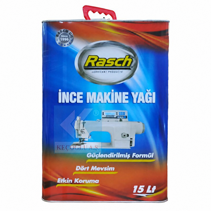 rasch ince makine yağı Rasch İnce Makina Yağı 15 Litre - Görsel 1