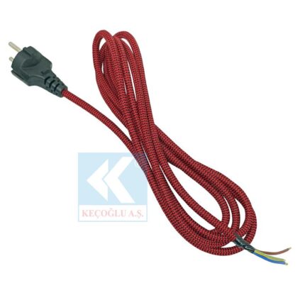 Buharlı Ütü Elektrik Kablosu 2 metre - Görsel 2