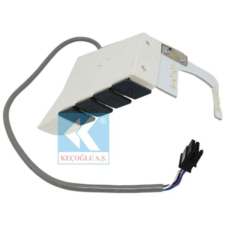 BYL-228Z509003 7200D Elektronik Düz Makina Zikzak Butonu ve Lambası