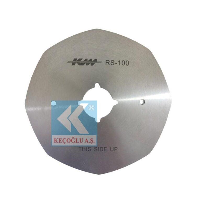 KM Yuvarlak Kesim Motor Bıçağı 8 Köşe / RS-100