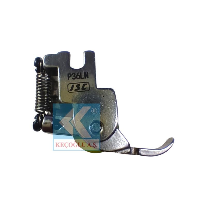 P36LN Düz Makina Tekerlekli Fermuar Ayağı Sol